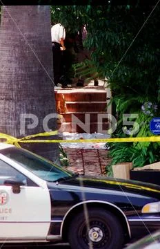 Nicole Brown Simpson Murder Scene ~ Hi Res #203064708