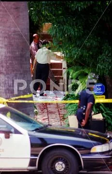 Nicole Brown Simpson Murder Scene ~ Hi Res #203064713