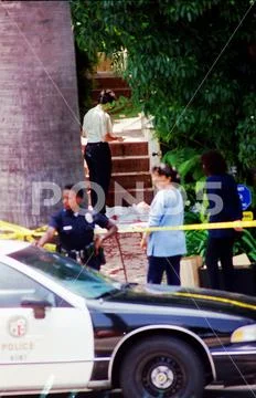 Nicole Brown Simpson Murder Scene ~ Premium Photo #203064734