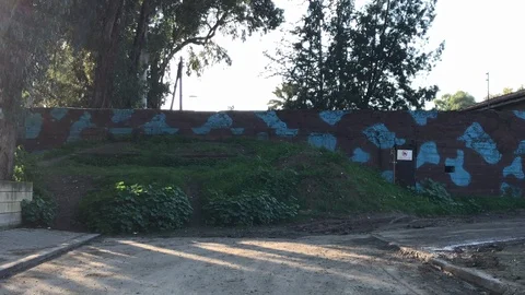 Nicosia Buffer Zone Multiple Shots Stock Footage 100197178