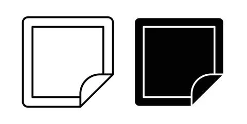 Nicotine patch icon in black and white. vector icon pack for websites 库存插图