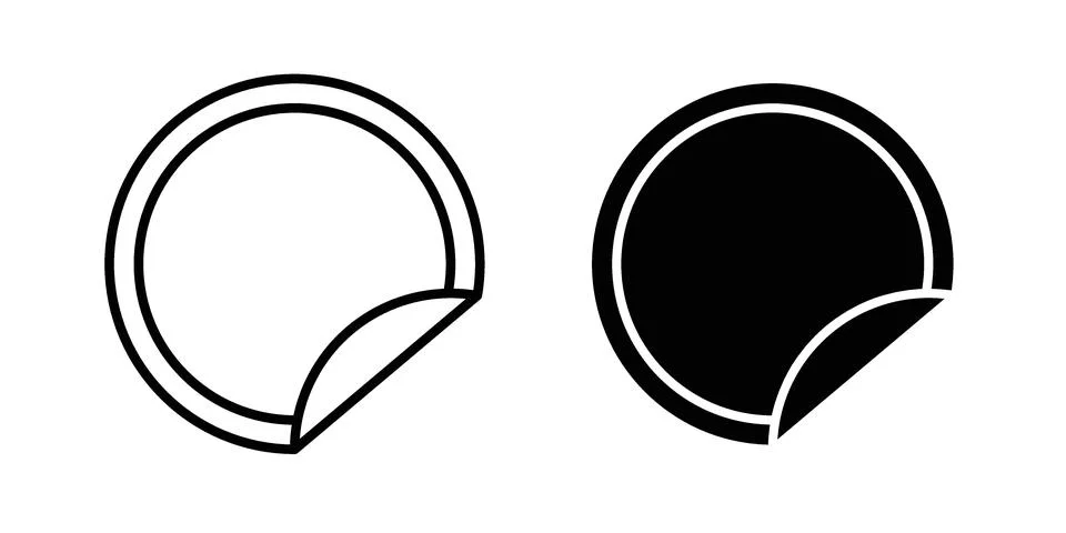 Nicotine patch icon concept logo design collection 库存插图