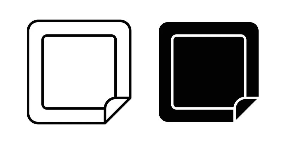 Nicotine patch icon solid, line, and editable vector set. イラスト素材