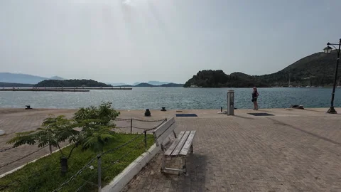 Nidri promenade. Stock Footage 278998447