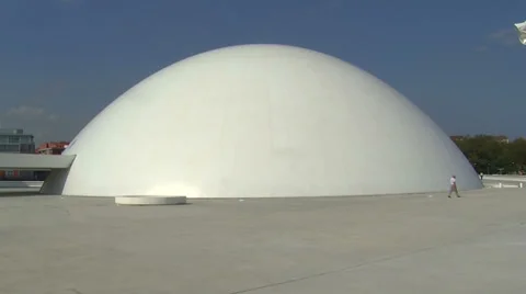 Niemeyer Center Stock Footage 30462912