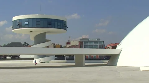 Niemeyer Center Stock Footage 30463508
