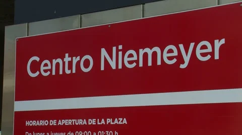 Niemeyer Center Stock Footage 30463647