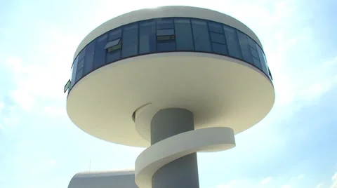 Niemeyer Center Stock Footage 30464154