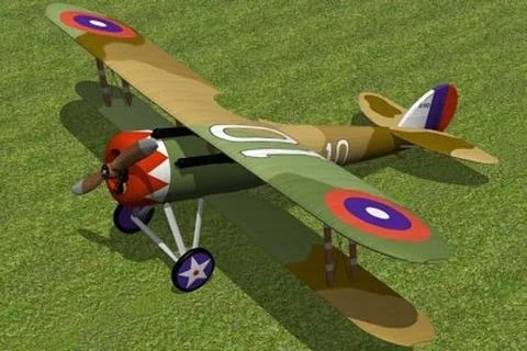 Nieuport 28 3D Model