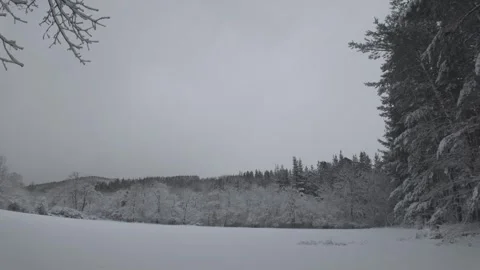 Nieve horizontal 1 Stock Footage 344172047