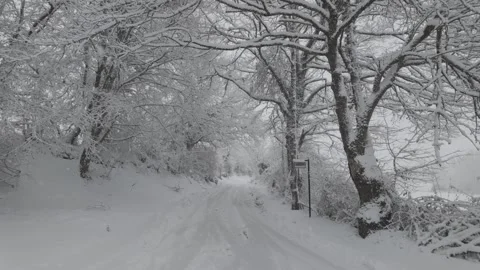 Nieve horizontal Stock Footage 344172039