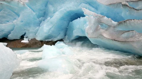 Nigardsbreen Glacier (Norway) Stock Footage 48907501