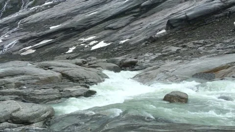Nigardsbreen glacier in Norway Stock Footage 221089156