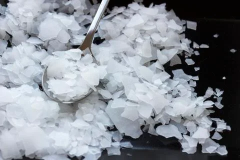 Nigari flakes Stock Photos