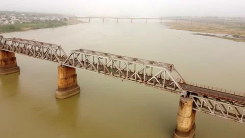 Niger Bridge Stock Footage 172506046