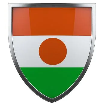 Niger flag Stock Illustration