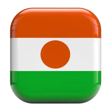 Niger flag Stock Illustration
