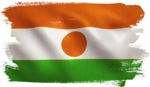 Niger Flag Stock Illustration