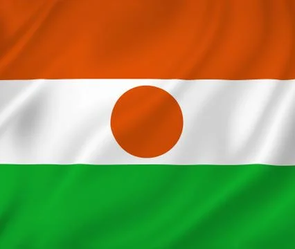 Niger flag Stock Photos