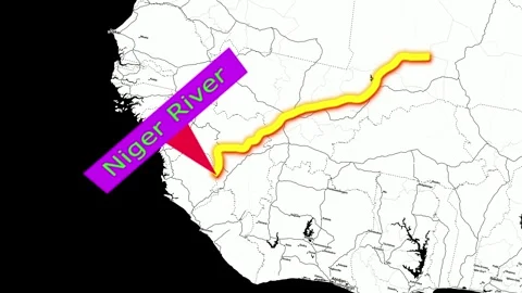 Niger River Stock Footage 248250360