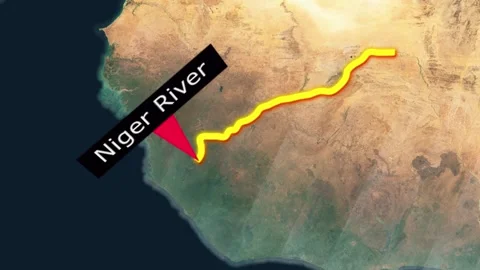 Niger River 스톡 동영상 248250678