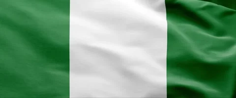 Nigeria Flag Animation – Seamless Loop (4K UHD) Stock Footage 318713118