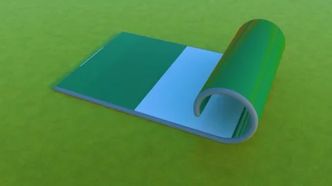 Nigeria Flag Stock Footage 257003545