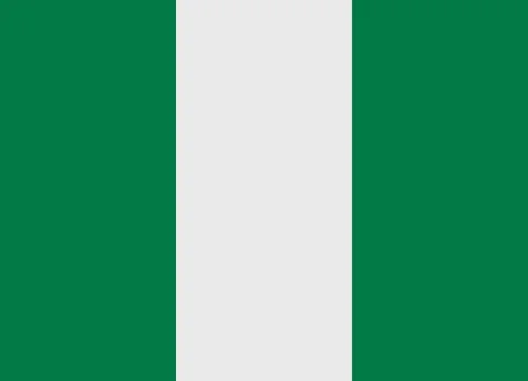Nigeria flag Stock Illustration