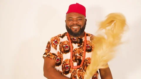 Nigerian Igbo Man Video stock 144657381