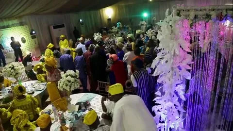 Nigerian Party Stock Footage 310639341
