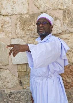Nigerian pilgrims Stock Photos