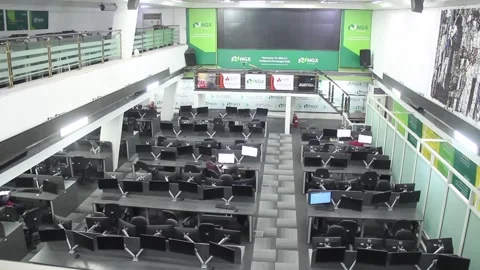 Nigerian Stock Exchange Stock Footage 289750861