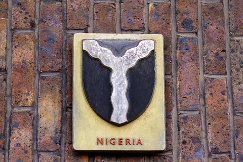 Nigeria's shield Stock Photos