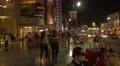 Nigh out on the famous Hollywood Walk of Fame 4k or 4k+ Resolution