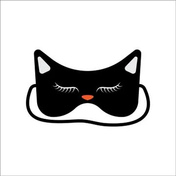 Night accessory to sleep Stock Illustration