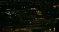 Night Aerial View of Shanghai, China, Nanpu Bridge Interchange, Huangpu River HD Footage