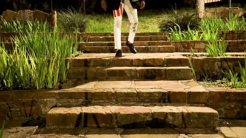 Night air refreshment Stock Footage 126308506