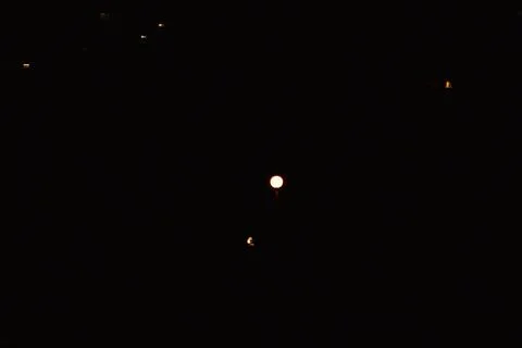 Night and lantern Fotos Stock