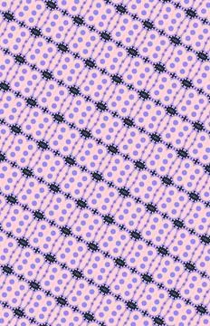 Night aurora mist palette patterned wallpaper-style design in pale rose, bright Ilustración de archivo