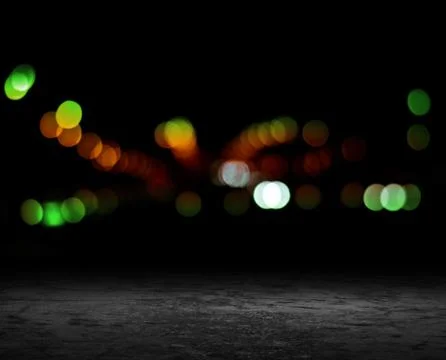 Night background blurred landscape Stock Photos