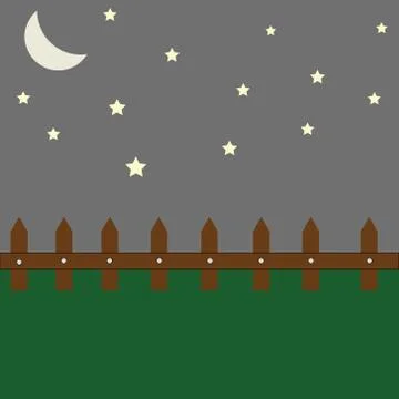 Night Background Stock Illustration