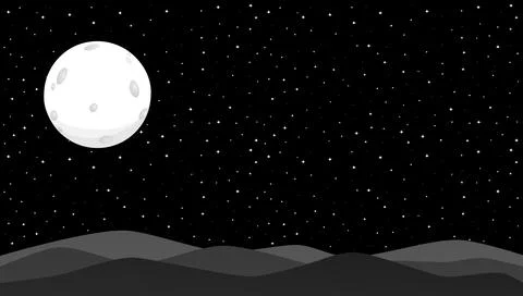 Night background Stock Illustration