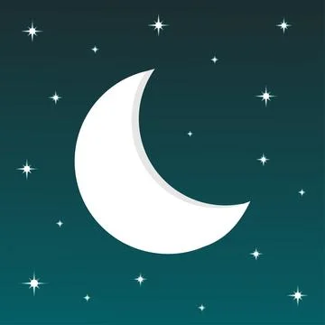 Night background Stock Illustration