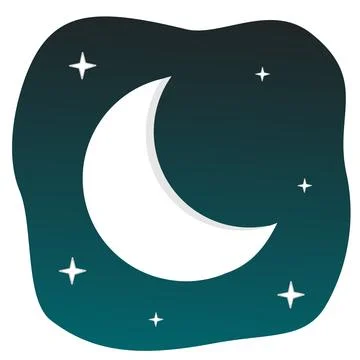 Night Background Illustrazione stock