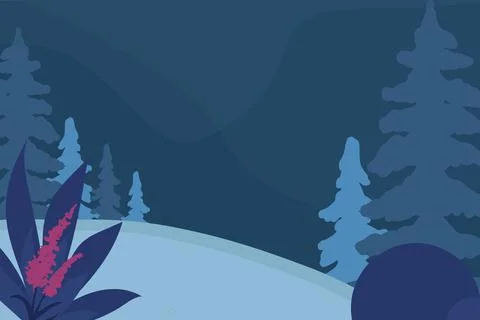 Night Background Vector Stock Illustration