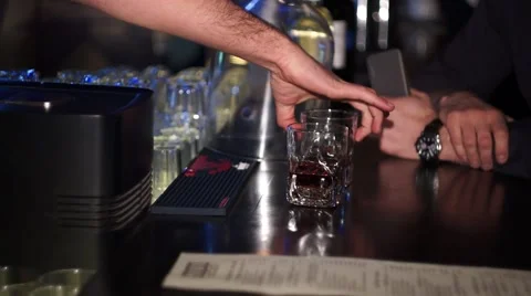 Night Bar  Stock Footage 49410540