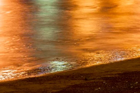 Night beach Stock Photos