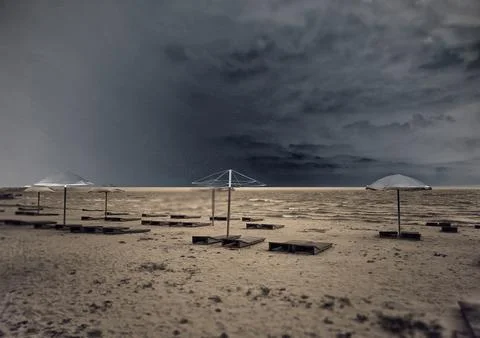 Night beach Stock Photos