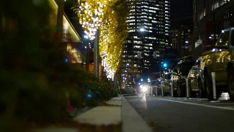 Night Biking in the City 動画素材 82371555