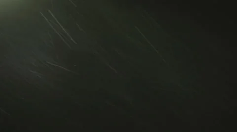 Night blizzard in light of lantern Stock Footage 66206868